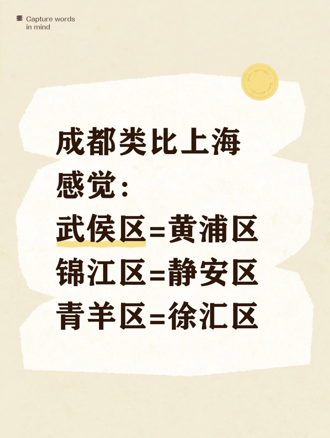 Mick 原笔记《是这么回事吗？有没有懂的老成都来讲讲》配图 1