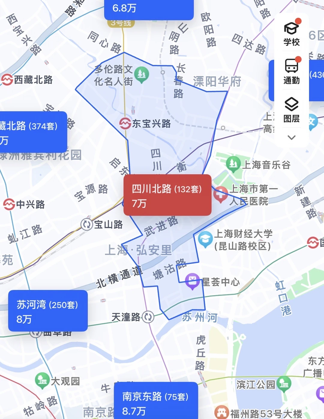 虹口区老破小板块排位原笔记配图 4